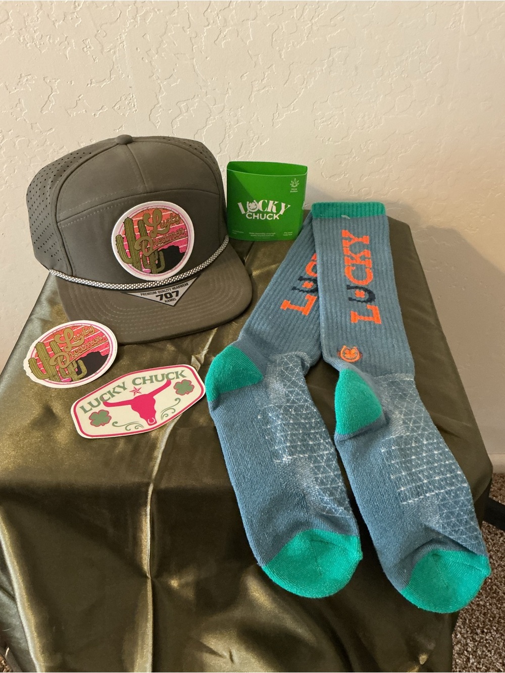 Bundle of “Lucky Chuck”Merchandise